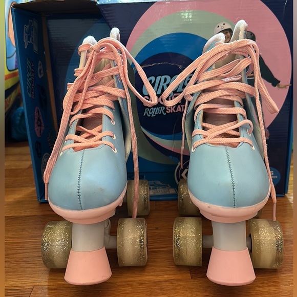 Circle society Adjustable skates, blue pink cotton candy - Picture 4 of 6